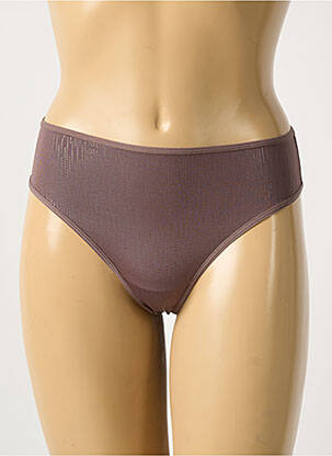 String stretch marron MARLIES DEKKERS femme