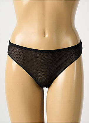 String stretch noir LOUISA BRACQ femme