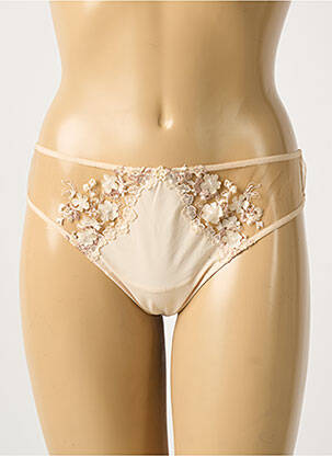 Tanga légère et transparente chair AMBRA femme