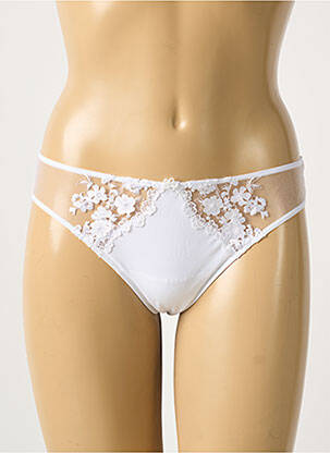 String stretch blanc AMBRA femme