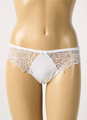String stretch blanc AMBRA femme