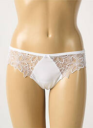 String stretch blanc AMBRA femme