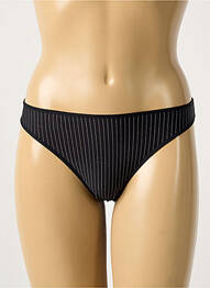 String tissage popeline noir MARLIES DEKKERS femme