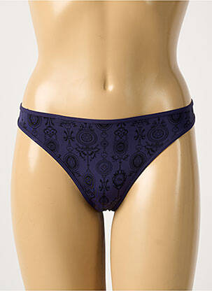 String stretch bleu MARLIES DEKKERS femme