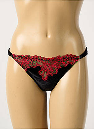 String stretch noir AMBRA femme