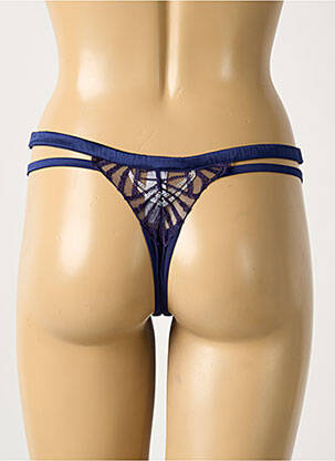 String stretch bleu MILLESIA femme