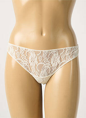 String blanc LE BOURGET femme