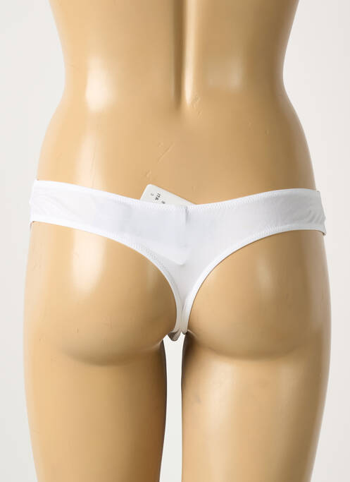 String stretch blanc AMBRA femme
