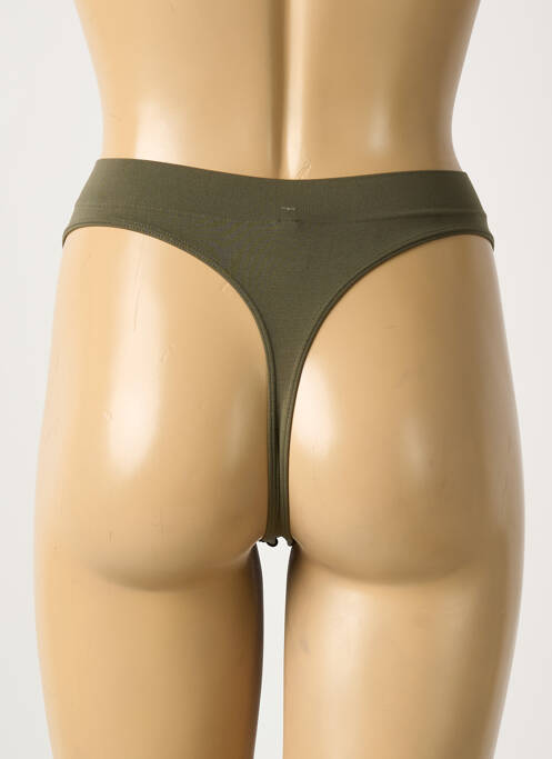 String stretch vert LE BOURGET femme