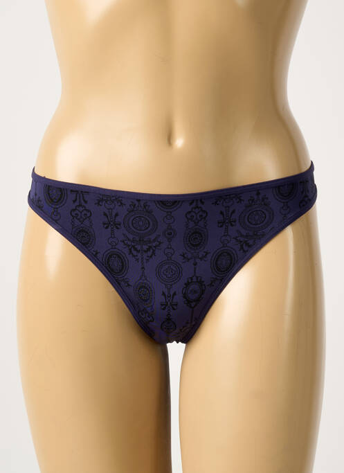 String stretch bleu MARLIES DEKKERS femme