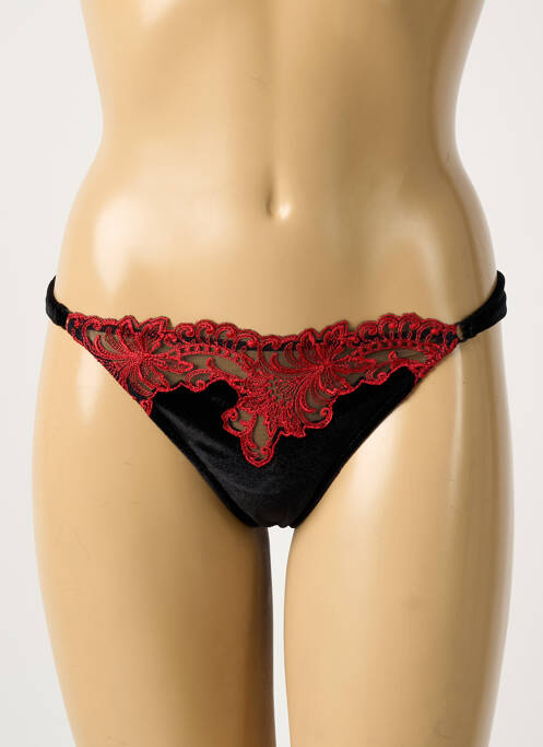String stretch noir AMBRA femme