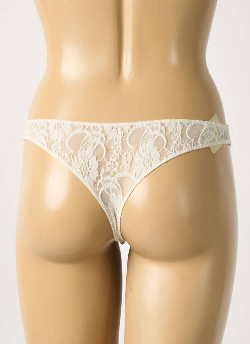 String blanc LE BOURGET femme