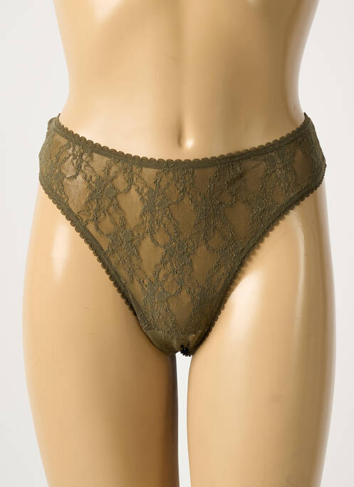 String vert LE BOURGET femme