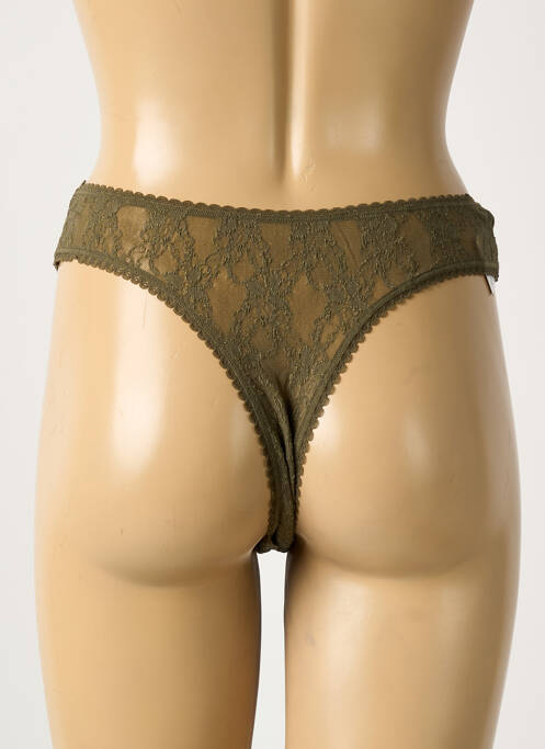 String vert LE BOURGET femme