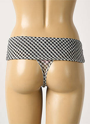 Tanga tanga noir CHANTAL THOMASS femme
