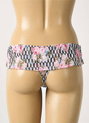 Tanga stretch noir CHANTAL THOMASS femme