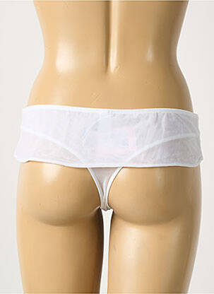 Tanga stretch blanc CHANTAL THOMASS femme