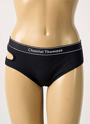 Tanga stretch noir CHANTAL THOMASS femme