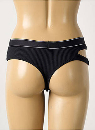 Tanga stretch noir CHANTAL THOMASS femme