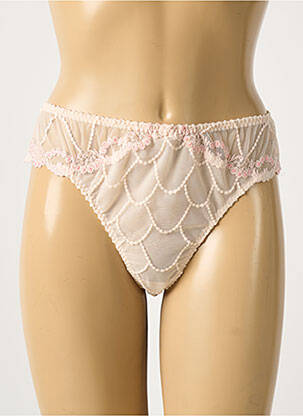 String stretch rose SECRET D'EVA femme