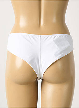String stretch blanc AMBRA femme