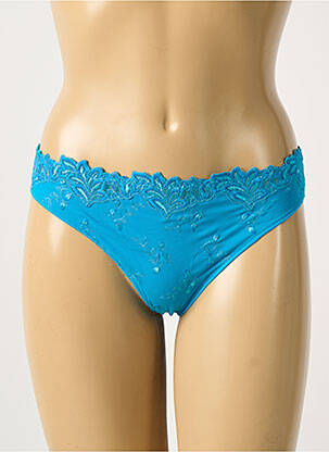 String stretch bleu LOUISA BRACQ femme