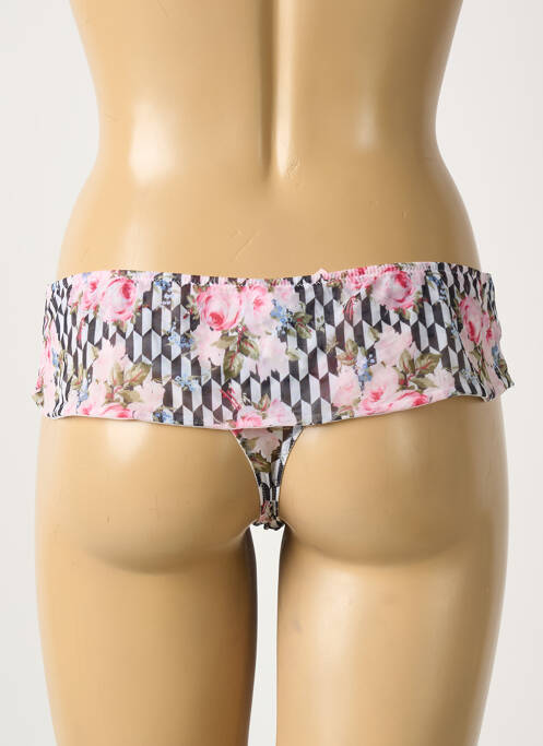 Tanga stretch noir CHANTAL THOMASS femme