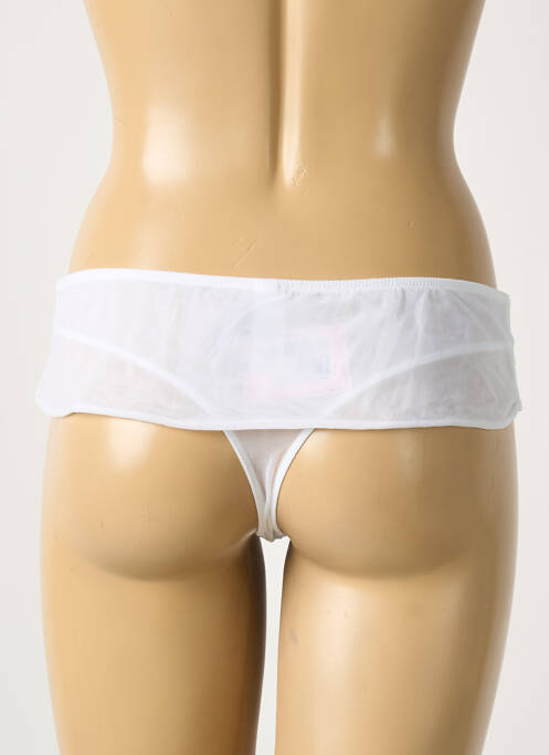 Tanga stretch blanc CHANTAL THOMASS femme