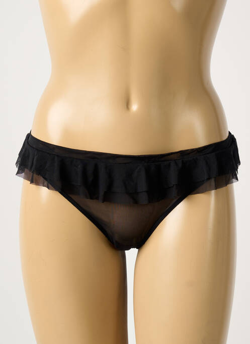 Tanga légère et transparente noir CHANTAL THOMASS femme