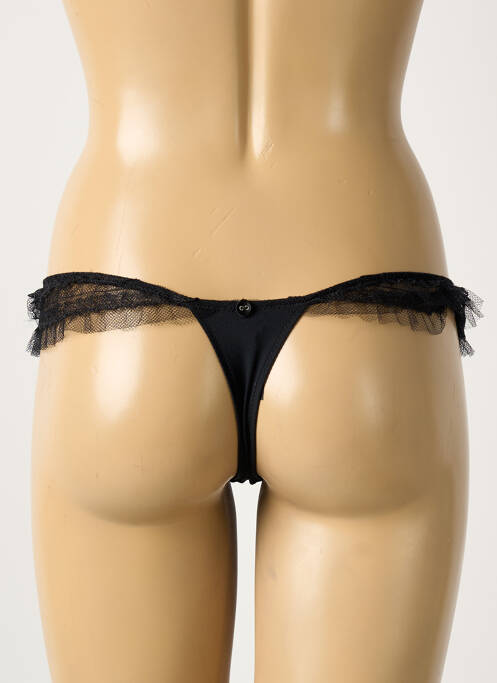 String imprimé vichy noir CHANTAL THOMASS femme