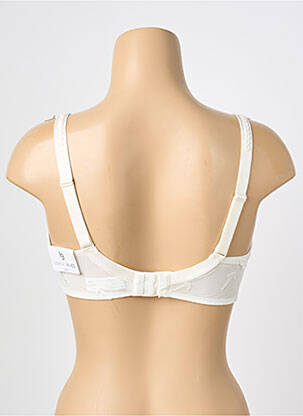 Soutien-gorge broderie haut soutien-gorge emboitant blanc LOUISA BRACQ femme