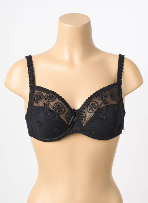 Soutien-gorge haut soutien-gorge balconnet haut soutien-gorge balconnet noir SECRET D'EVA femme
