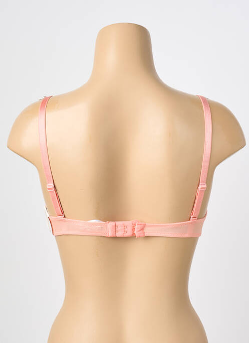 Soutien-gorge broderie rose LOUISA BRACQ femme
