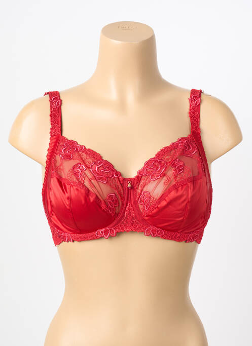 Soutien-gorge rouge SECRET D'EVA femme