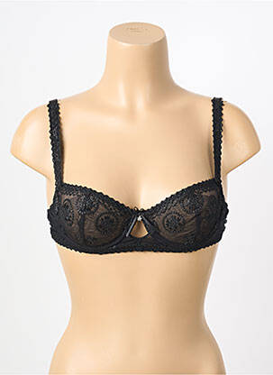 Soutien-gorge haut soutien-gorge balconnet haut soutien-gorge balconnet noir SECRET D'EVA femme