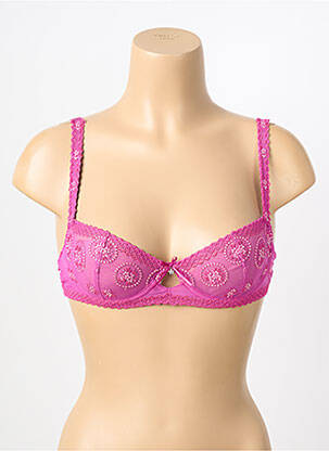 Soutien-gorge haut soutien-gorge balconnet haut soutien-gorge balconnet rose LOUISA BRACQ femme