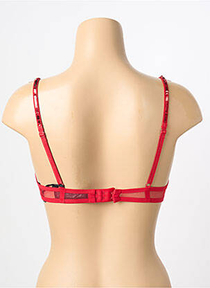 Soutien-gorge légère et transparente haut soutien-gorge emboitant rouge CHANTAL THOMASS femme