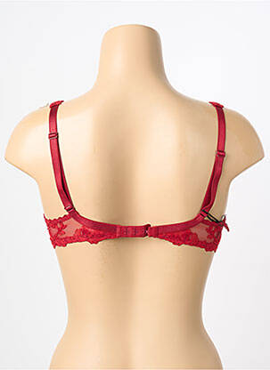 Soutien-gorge légère et transparente haut soutien-gorge emboitant rouge SECRET D'EVA femme