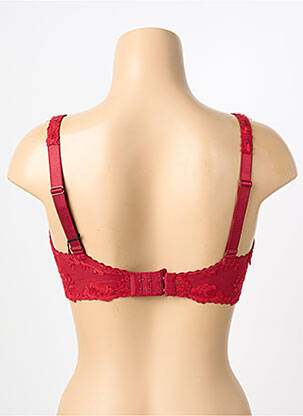 Soutien-gorge légère et transparente haut soutien-gorge emboitant rouge SECRET D'EVA femme