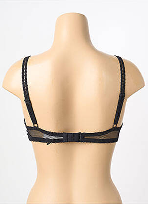 Soutien-gorge légère et transparente haut soutien-gorge emboitant noir MILLESIA femme