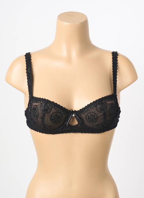 Soutien-gorge haut soutien-gorge balconnet haut soutien-gorge balconnet noir SECRET D'EVA femme