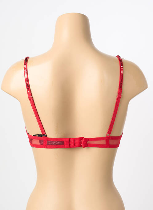 Soutien-gorge légère et transparente haut soutien-gorge emboitant rouge CHANTAL THOMASS femme