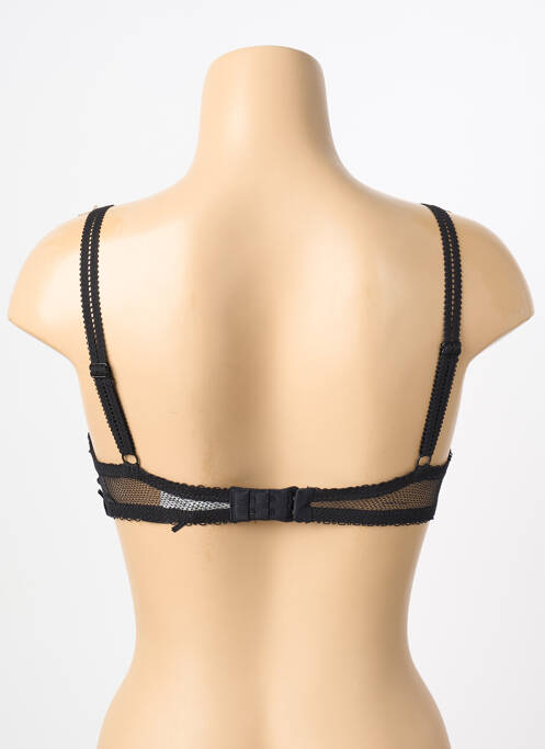 Soutien-gorge légère et transparente haut soutien-gorge emboitant noir MILLESIA femme