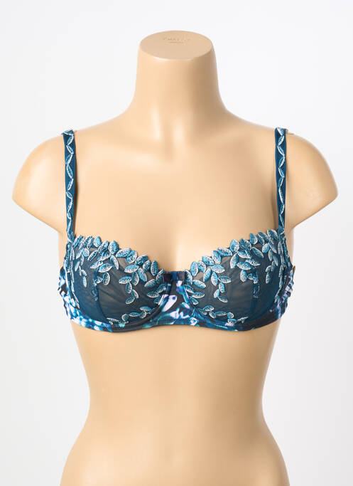 Soutien-gorge bleu SECRET D'EVA femme