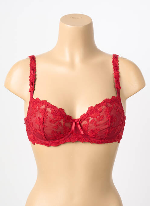 Soutien-gorge rouge SECRET D'EVA femme