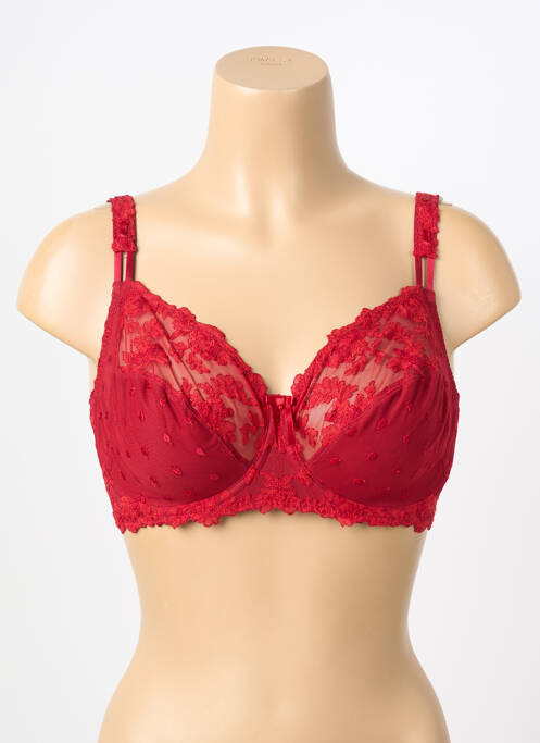 Soutien-gorge rouge SECRET D'EVA femme