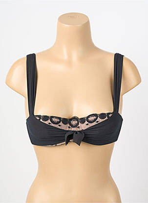 Soutien-gorge avec armature haut soutien-gorge avec mousse de rembourrage amovible noir CHANTAL THOMASS femme