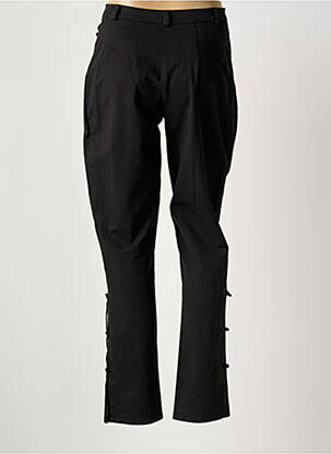 Pantalon slim tissage popeline taille normale noir ROSA ROSAM femme