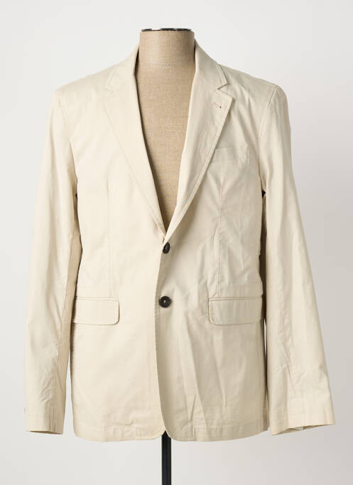 Blazer coupe cintrée beige DELAHAYE homme