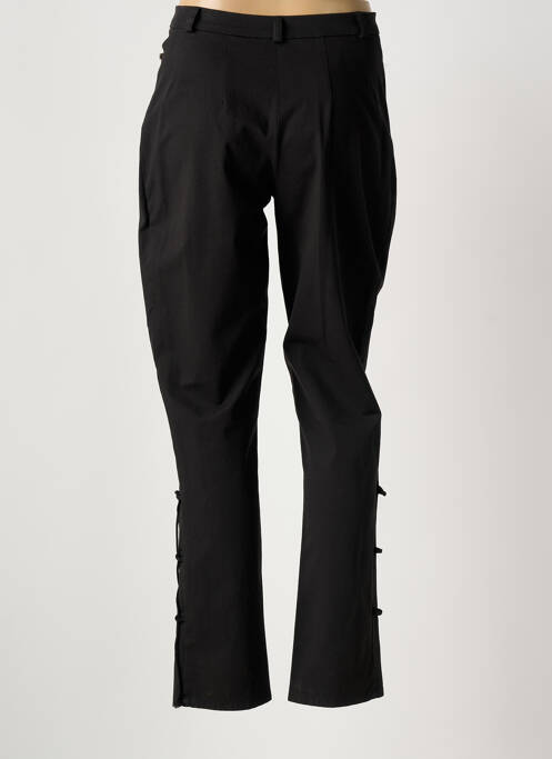Pantalon slim tissage popeline taille normale noir ROSA ROSAM femme